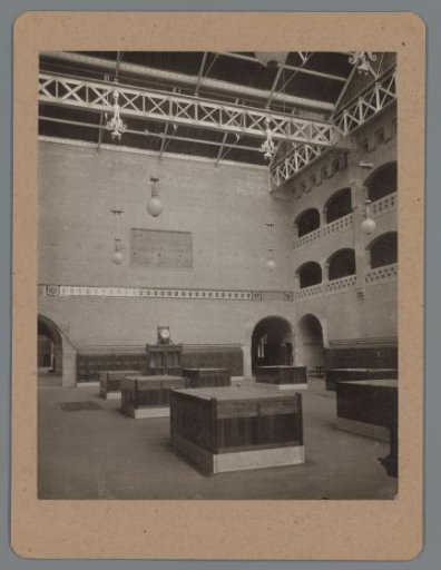Grain exchange hall of the Beurs van Berlage, Amsterdam