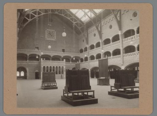 Goods exchange hall of the Beurs van Berlage, Amsterdam