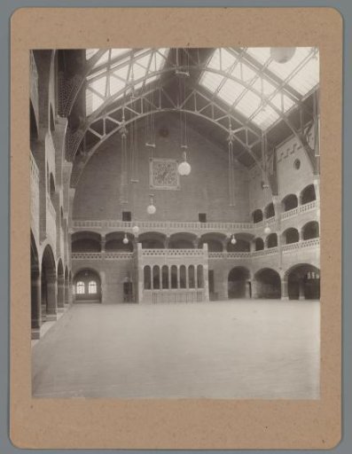 Goods exchange hall of the Beurs van Berlage, Amsterdam