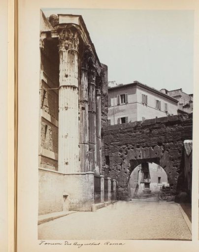 Forum of Augustus in Rome, Italy