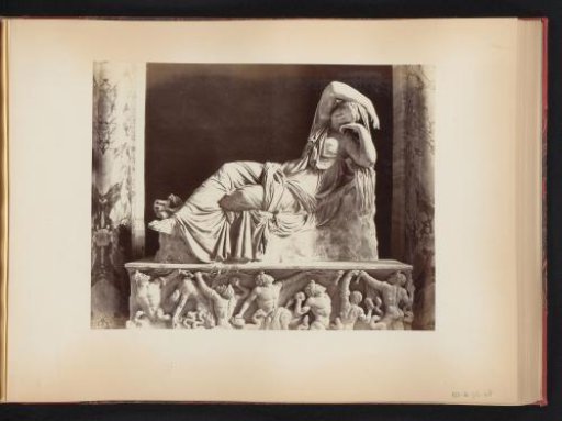 Sculpture of the Sleeping Ariadne in the Vatican Museums, Italy
