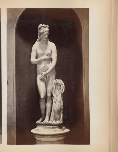 Sculpture of Venus in the Capitoline Museums in Rome, Italy
