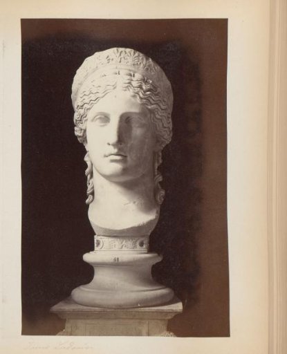 Sculpture of Juno Ludovisi in the Palazzo Altemps in Rome, Italy