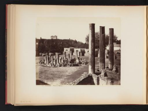 Ruins of the Macellum of Pozzuoli, Italy