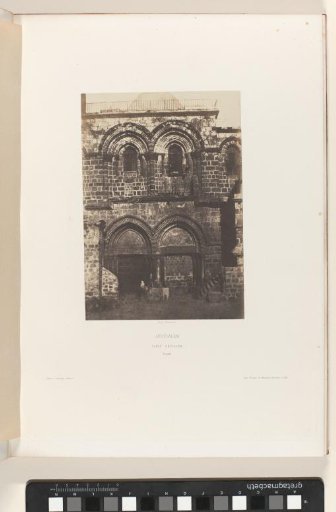 Facade of the Church of the Holy Sepulchre, Jerusalem