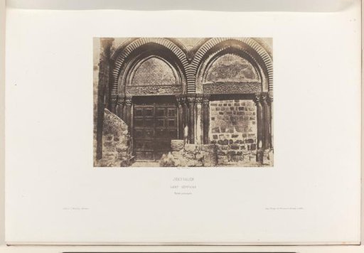 Main Portal of the Church of the Holy Sepulchre, Jerusalem