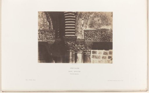 Capitals of the Church of the Holy Sepulchre, Jerusalem