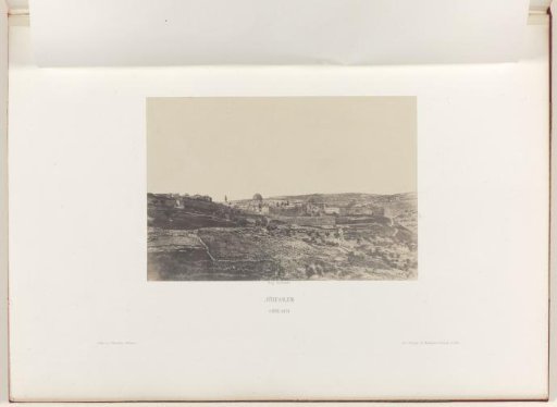 View of Jerusalem from the south