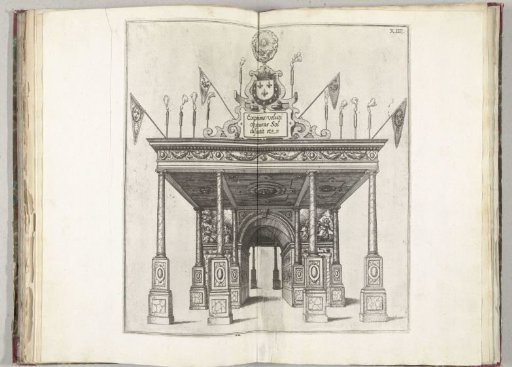 Triumphal arch erected on the site of the old Sint Janspoort, 1582