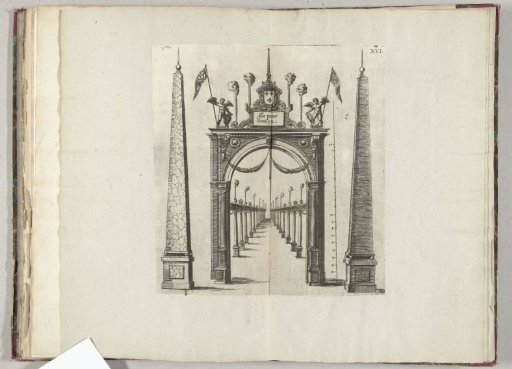 Triumphal arch at the Muntpoort, 1582