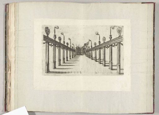 Colonnade in the St. Michielstraat, 1582