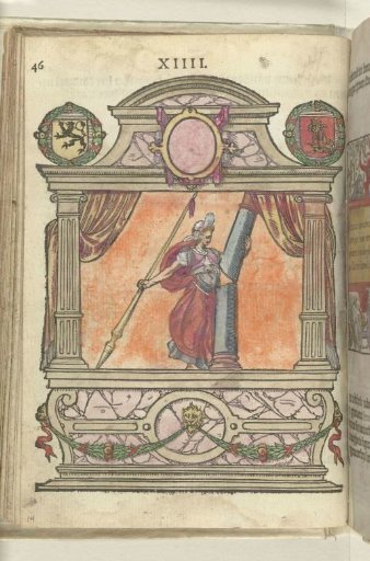 Stage with the personification of Strength (Fortitudo), 1578