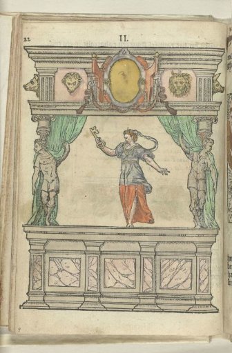 Stage with Cybele, 1578