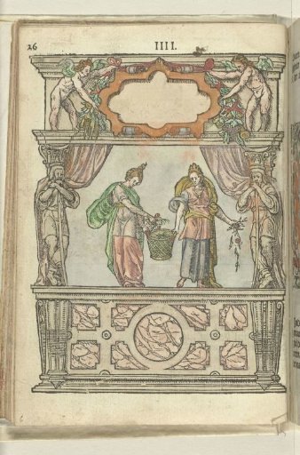 Stage with Hebe and Voluptas, 1578