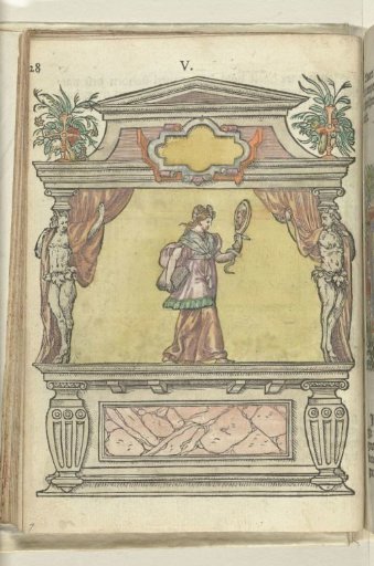 Stage with personification of Truth, 1578