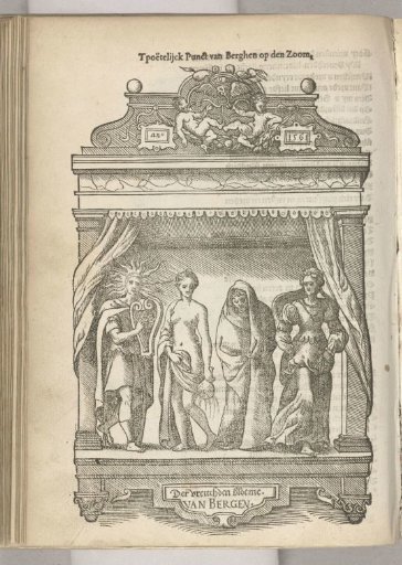 Coat of arms of De Lelie (Diest), 1561