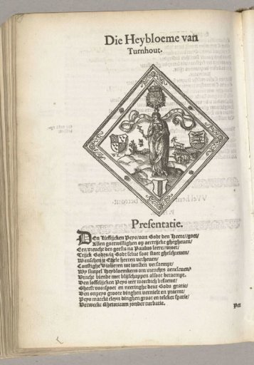 Coat of arms of De Heibloem (Turnhout), 1561