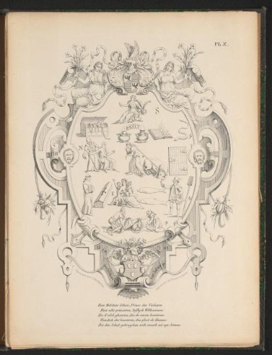 Welcome rebus of Melchior Schetz, 1561
