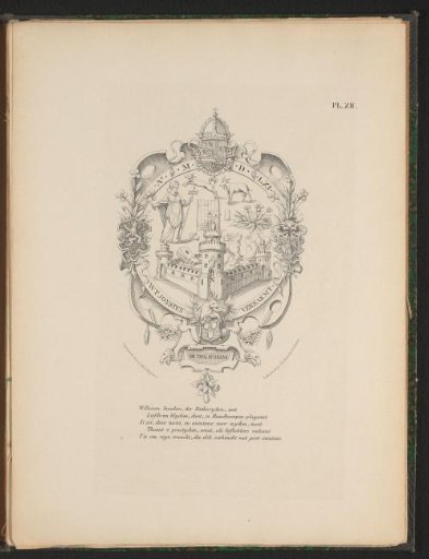 Welcome rebus of De Violieren, 1561