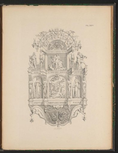 Coat of arms of Den Vierighen Doorn or Mozes Doorn ('s-Hertogenbosch), 1561