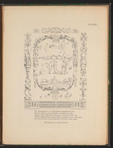 Rebus of De Bloeiende Wijngaard (Berchem), 1561