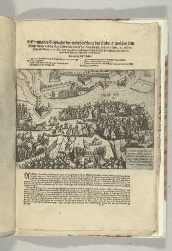 Siege of Ostend: Peace Negotiations on 23-25 December 1601