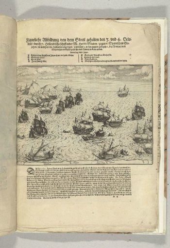 Destruction of Spanish Galleys, 3 October 1602