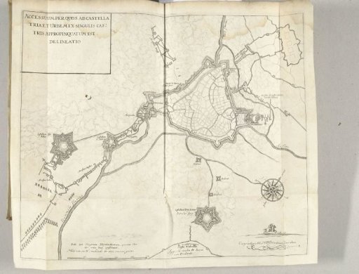 Map of the Siege of 's-Hertogenbosch by Frederick Henry, 1629