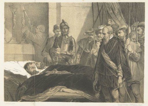The Last Honors Paid to the Corpses of Egmond and Horne, 1568
