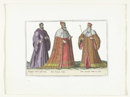 Three Men Dressed According to Italian Fashion, ca. 1580