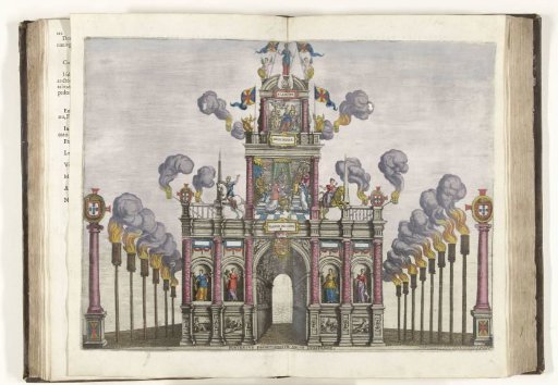 The Portuguese Arch of Triumph (Back Side), 1599