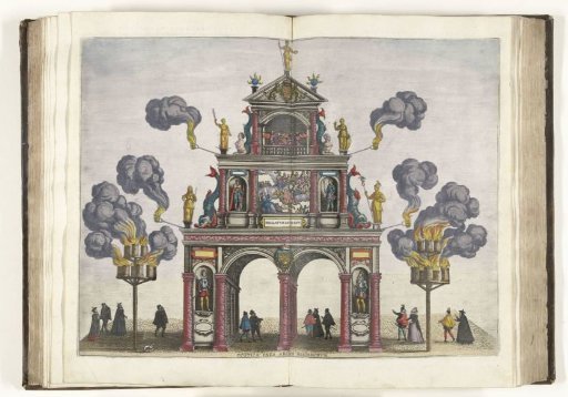 The Spanish Arch of Triumph (Back Side), 1599