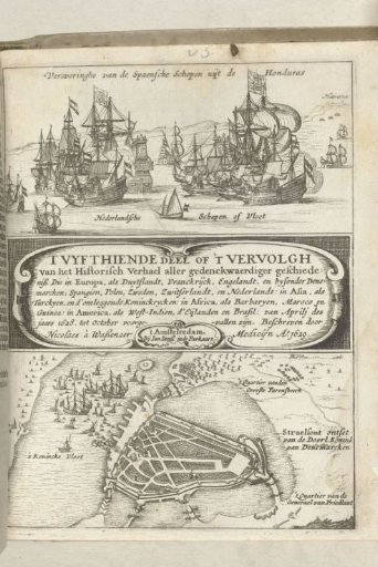 Title page of Historisch verhael, volume 5 (part 15), 1628