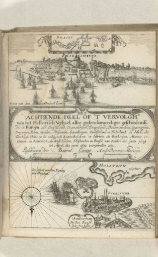 Title page of Historisch verhael, volume 6 (part 18), 1629-1630