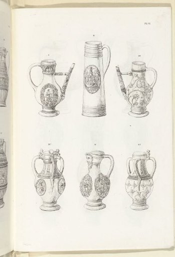 Stoneware jugs, plate VI