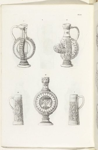 Stoneware jugs, plate VII