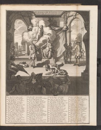 The South Sea Company with the Money-Lust chained, 1720