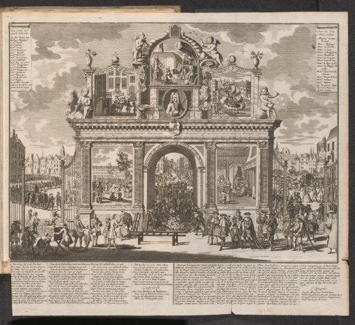 Erepport at the grave of the Actionists, 1720