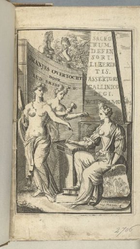 Title page for: L. Smids, The Orange's Voyage to England: or Description of Romeyn de Hooghe's Prints, 1689