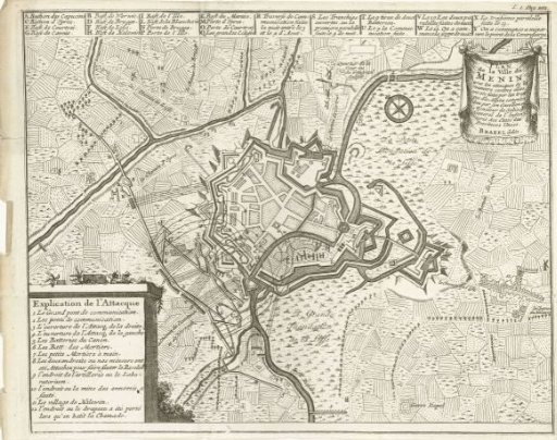 Siege of Menen, 1706