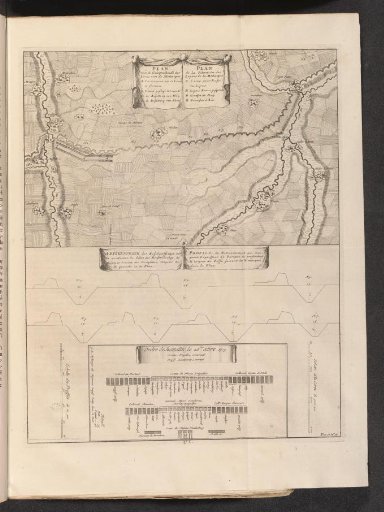 Map of the French lines in Brabant, 1703