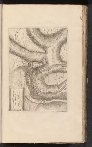 Plan of the village and castle of Trarbach, 1704