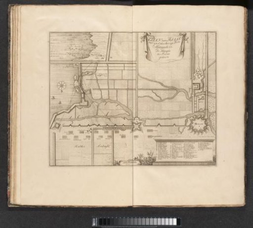Map of the French attack on Hulst, 1702