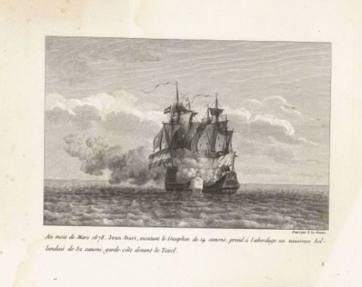 Jan Bart Conquers a Dutch Frigate, 1678