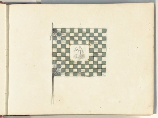 French flag captured in the Battle of Spierbach, 1703