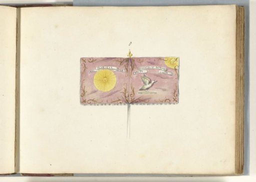 French standard, captured in the Battle of Oudenaarde, 1708