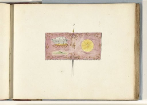 French standard, captured in the Battle of Oudenaarde, 1708