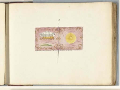 French standard, captured in the Battle of Oudenaarde, 1708