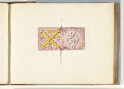 French standard, captured in the Battle of Oudenaarde, 1708