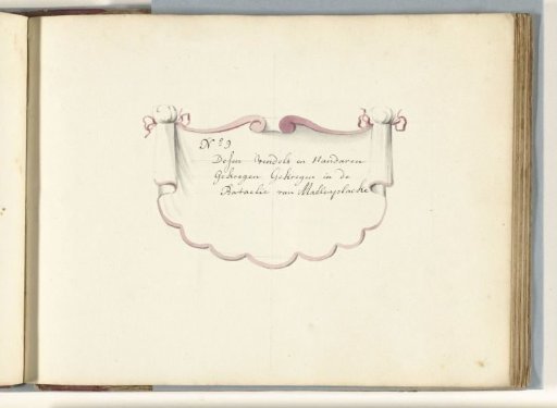 Series title for the group of flags captured in the Battle of Malplaquet, 1709